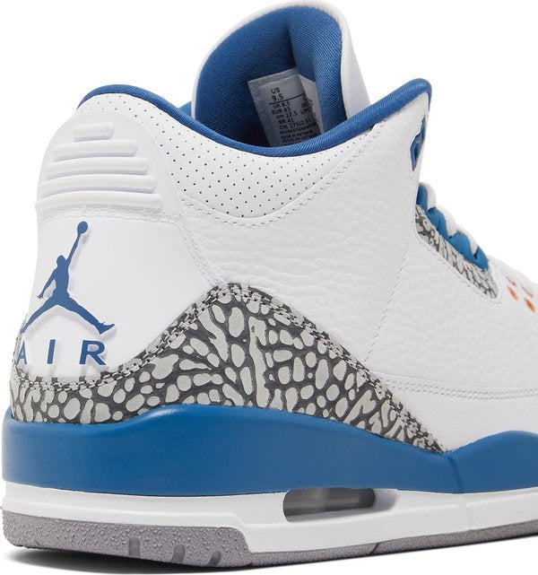 Air Jordan 3 - Blanc / Bleu