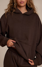 HOODIE PULLOVER EN COTON POLAIRE