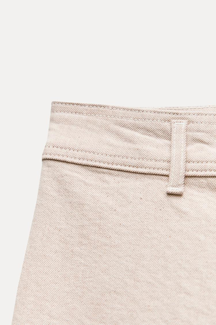 Jean collection zw marine droit a taille haute - Bleu