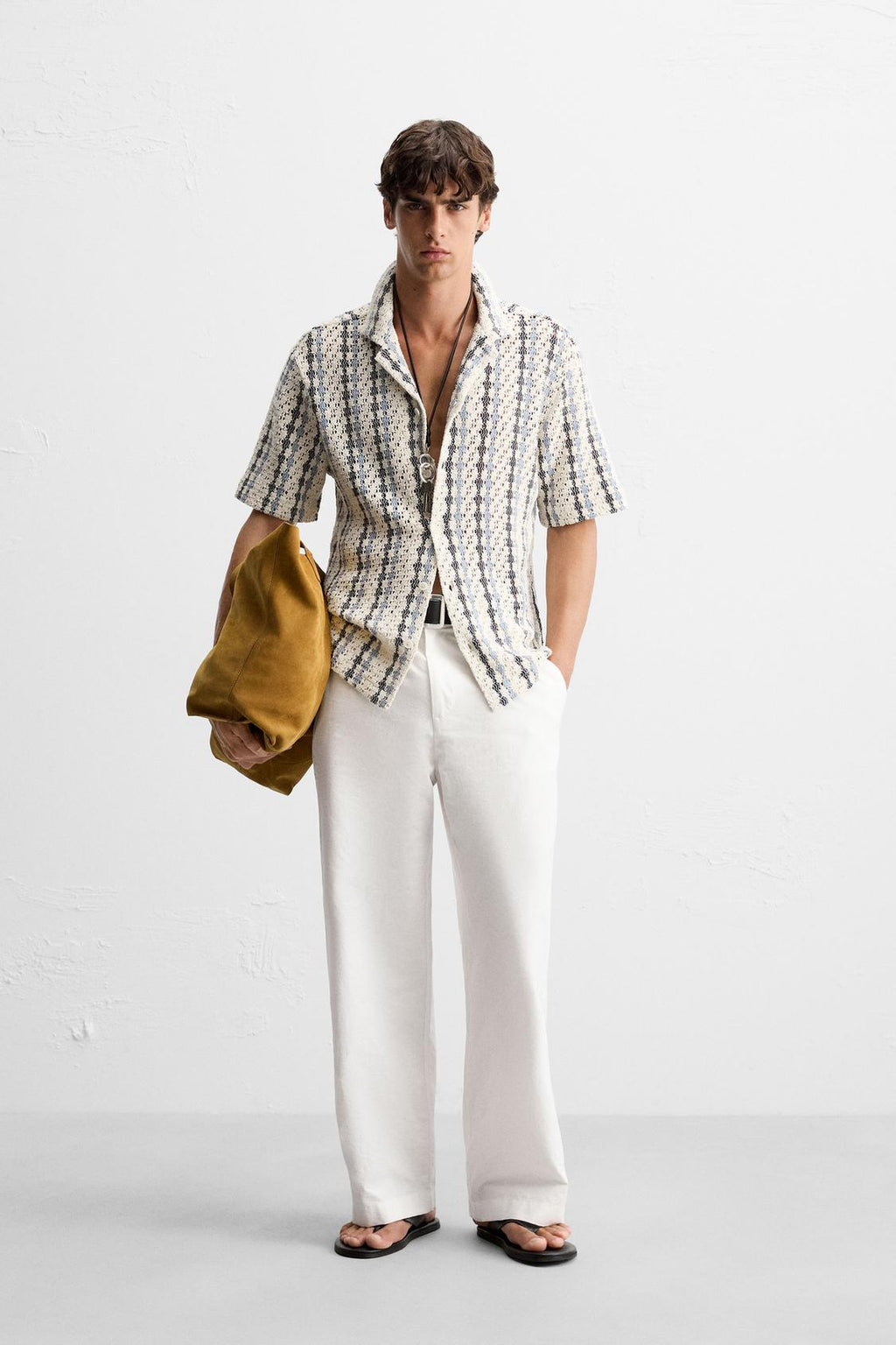 CHEMISE STRUCTURÉE CROCHET