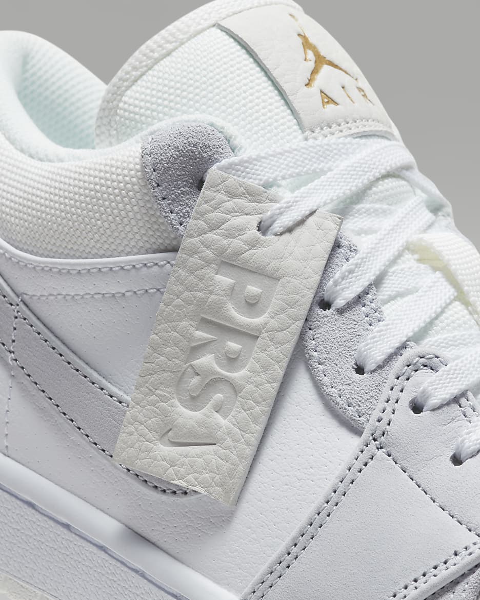 Air Jordan 1 Low - Blanc / Gris