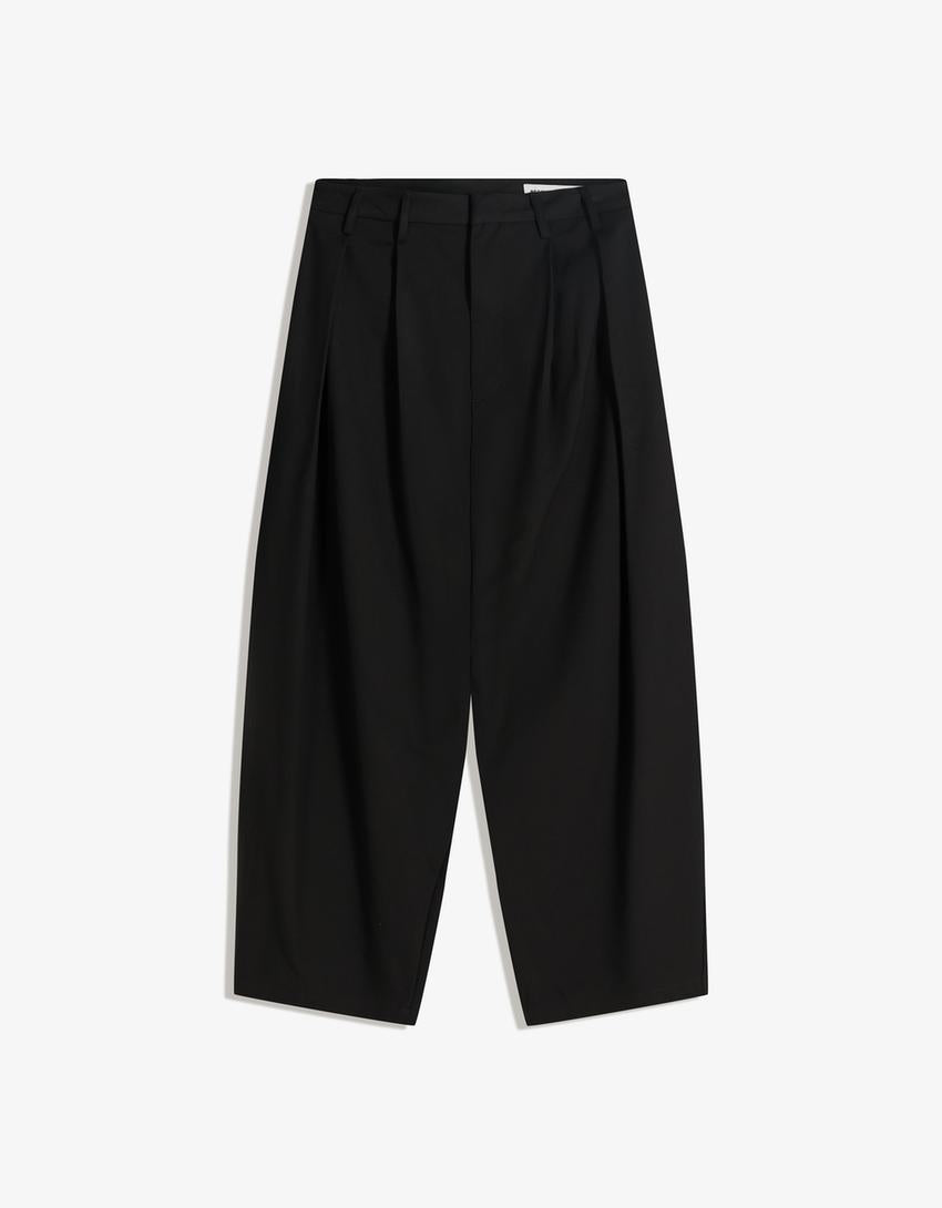 Pantalon ballon tailoring à pinces