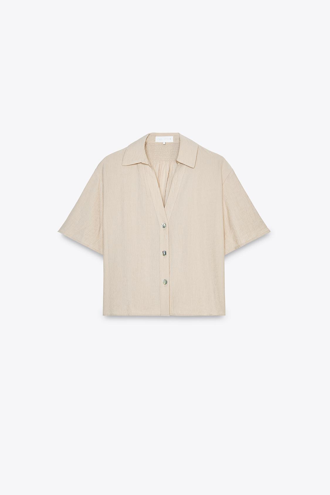 CHEMISE À MANCHES COURTES