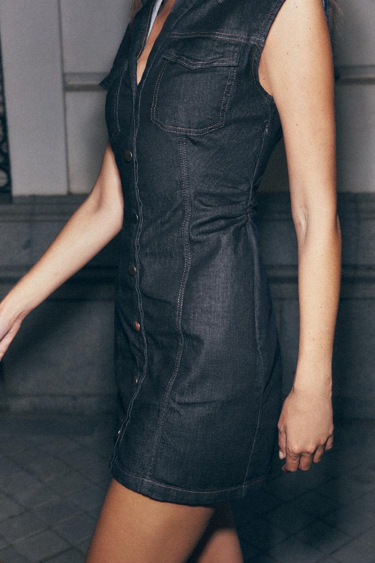 ROBE COURTE Z1975 EN DENIM