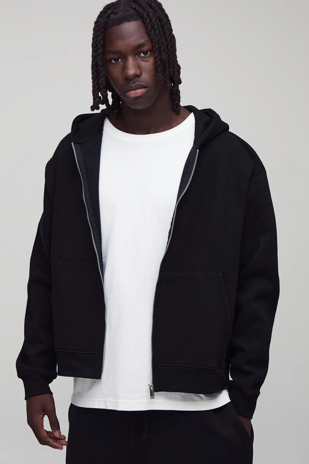 SWEAT À CAPUCHE OVERSIZE BASIQUE