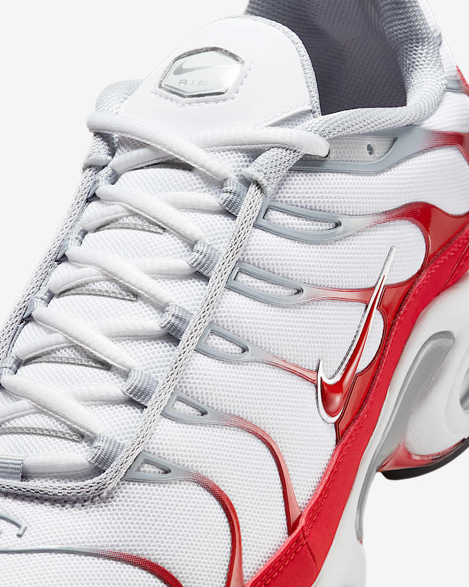 Air Max Plus Tn - Blanc / Rouge
