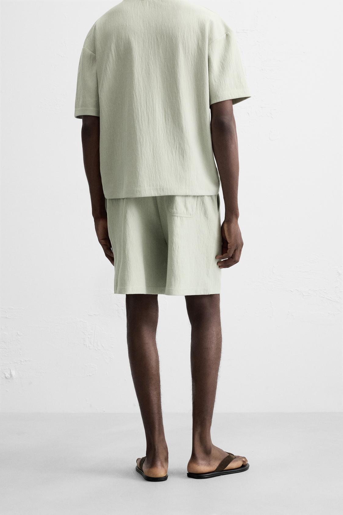 BERMUDA JOGGING STRUCTURÉ