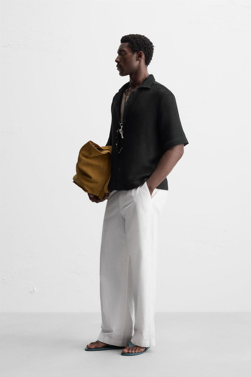 CHEMISE STRUCTURÉE OUVERTE