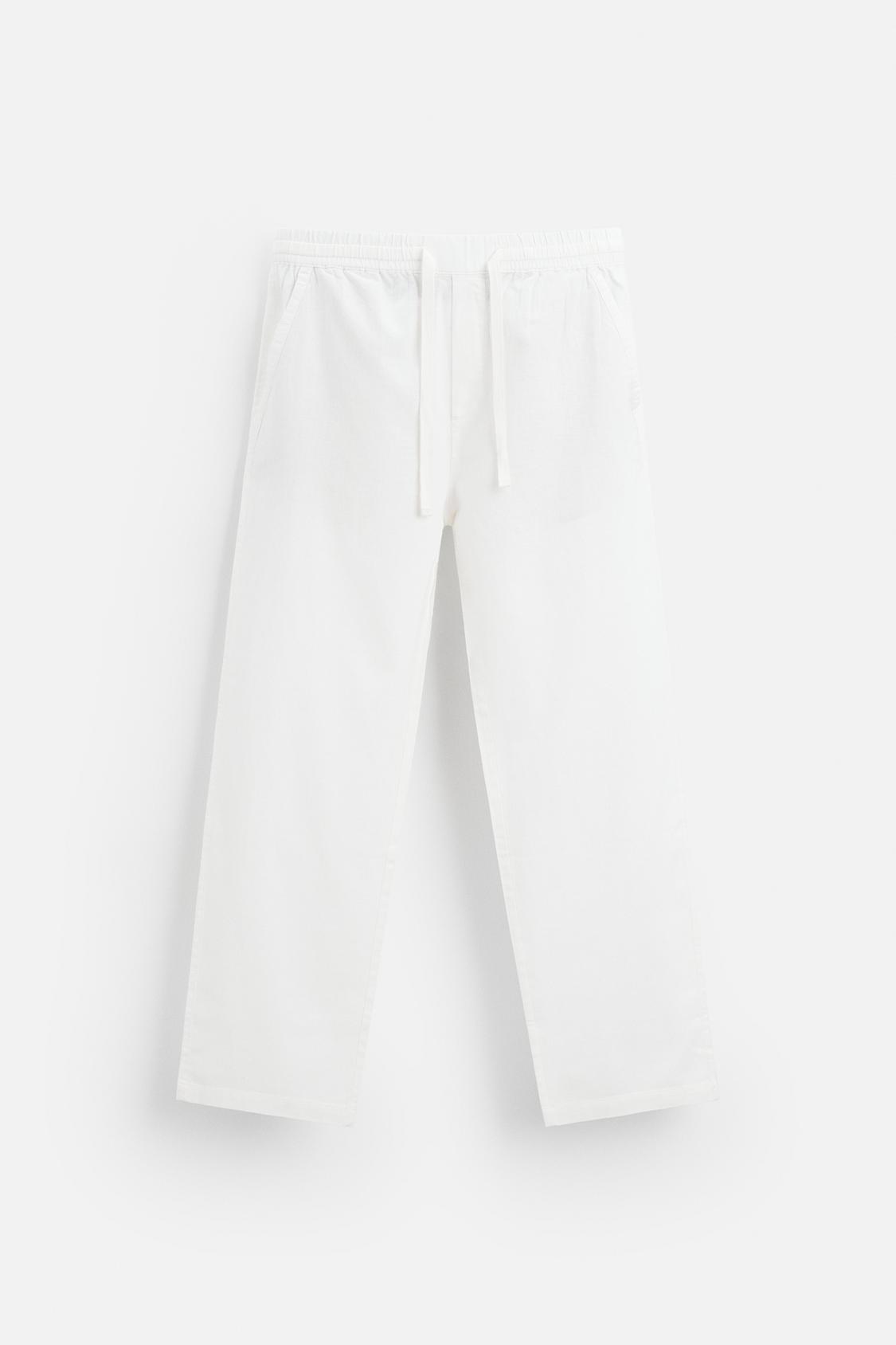 PANTALON RELAXED FIT COTON - LIN