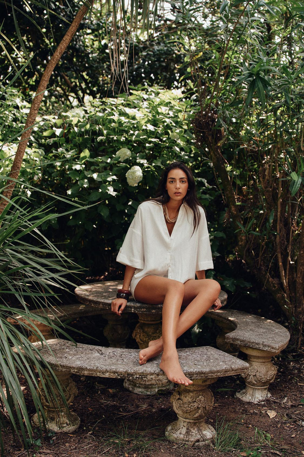 CHEMISE MANCHES COURTES LARGES