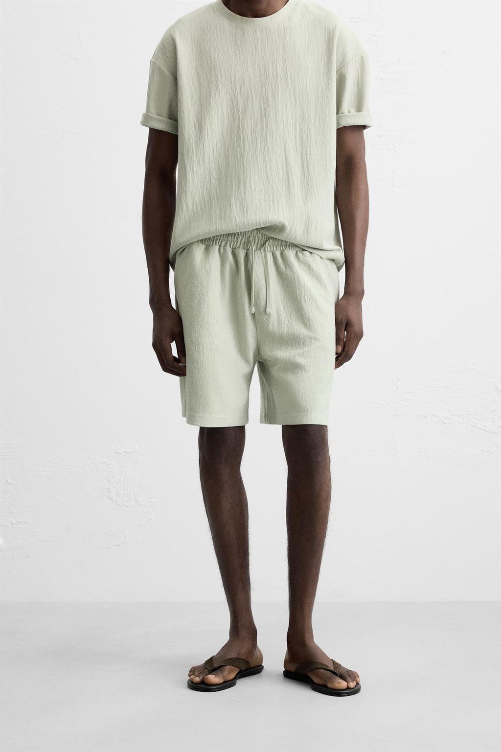 BERMUDA JOGGING STRUCTURÉ