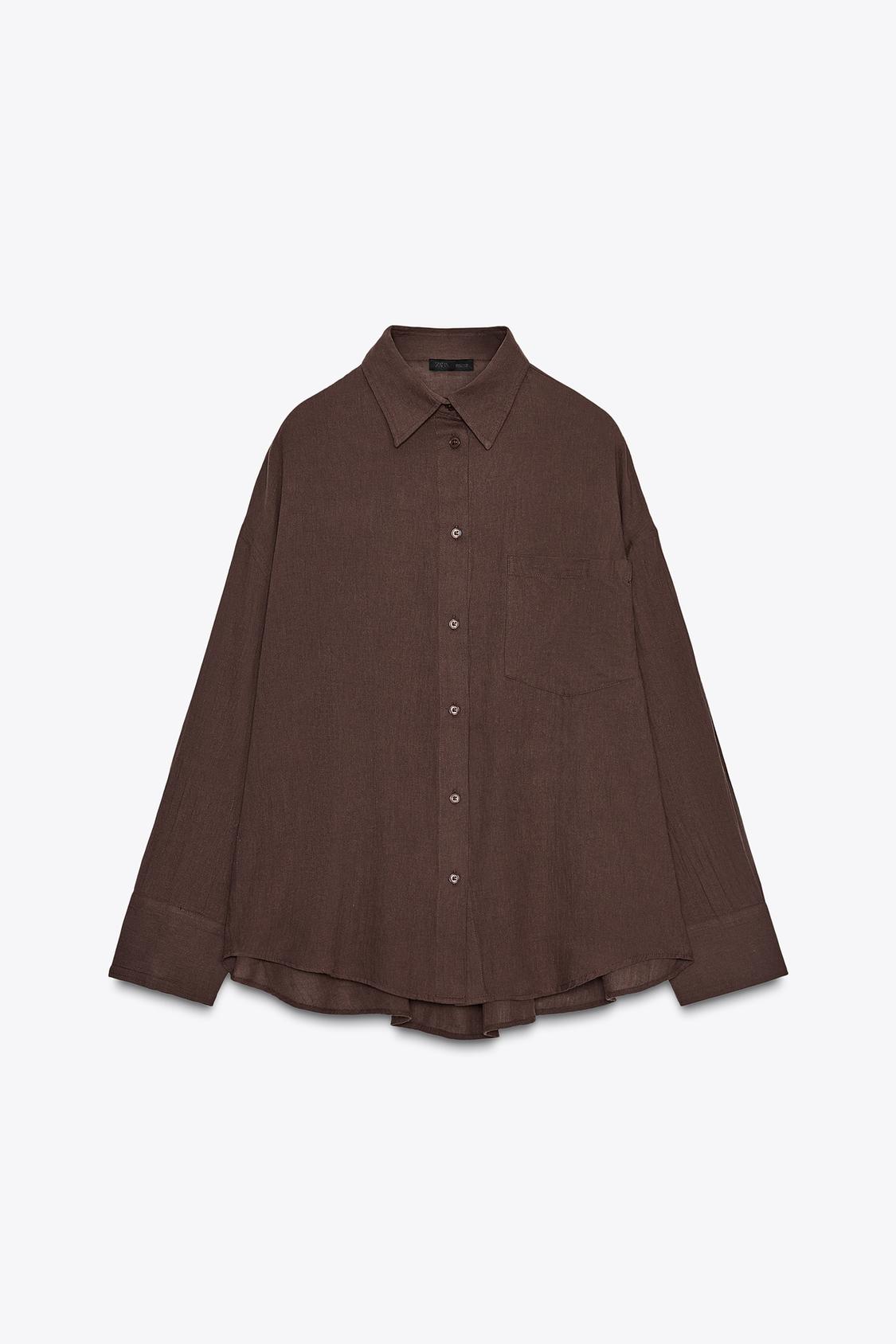 CHEMISE OVERSIZE EN GAZE