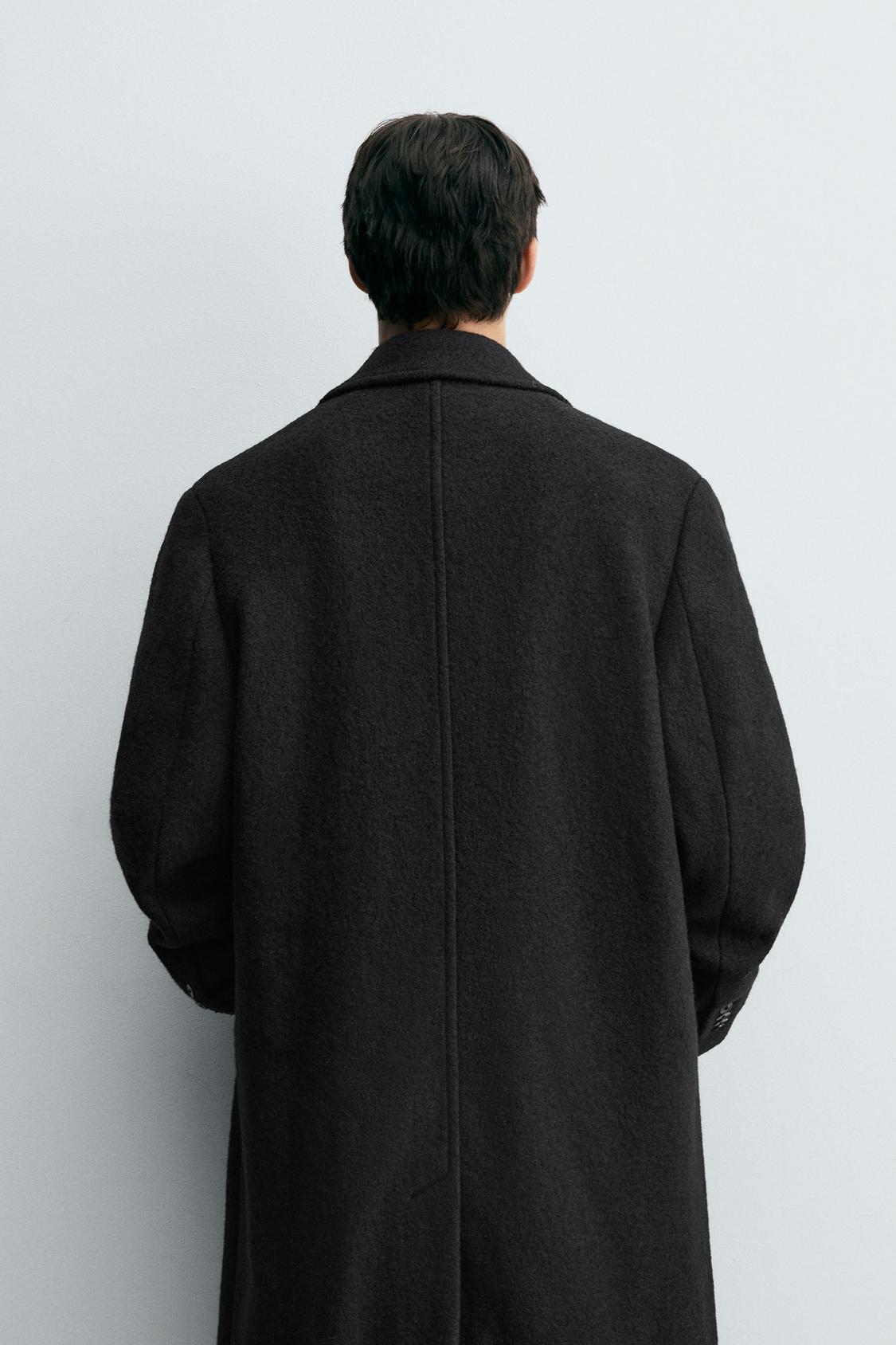 MANTEAU LAINE TEXTURE BOUCLÉ