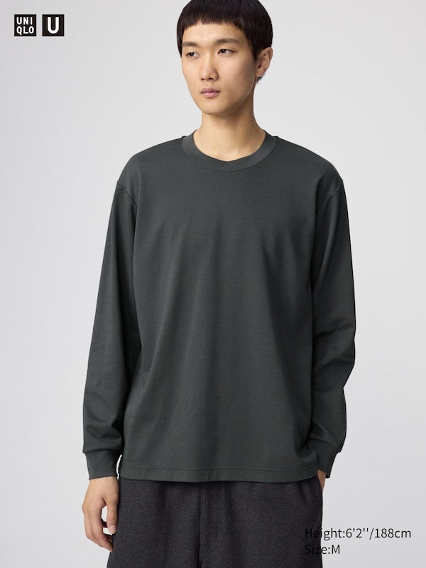 T-SHIRT AIRISM EN COTON (MANCHES LONGUES)