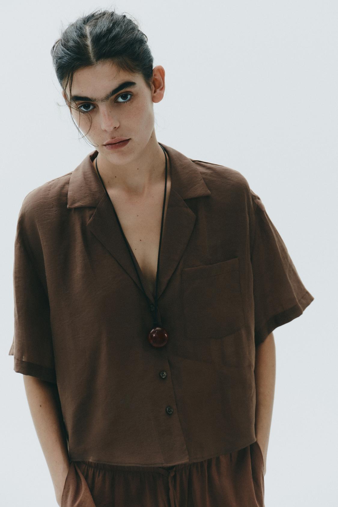 CHEMISE FLUIDE POCHE