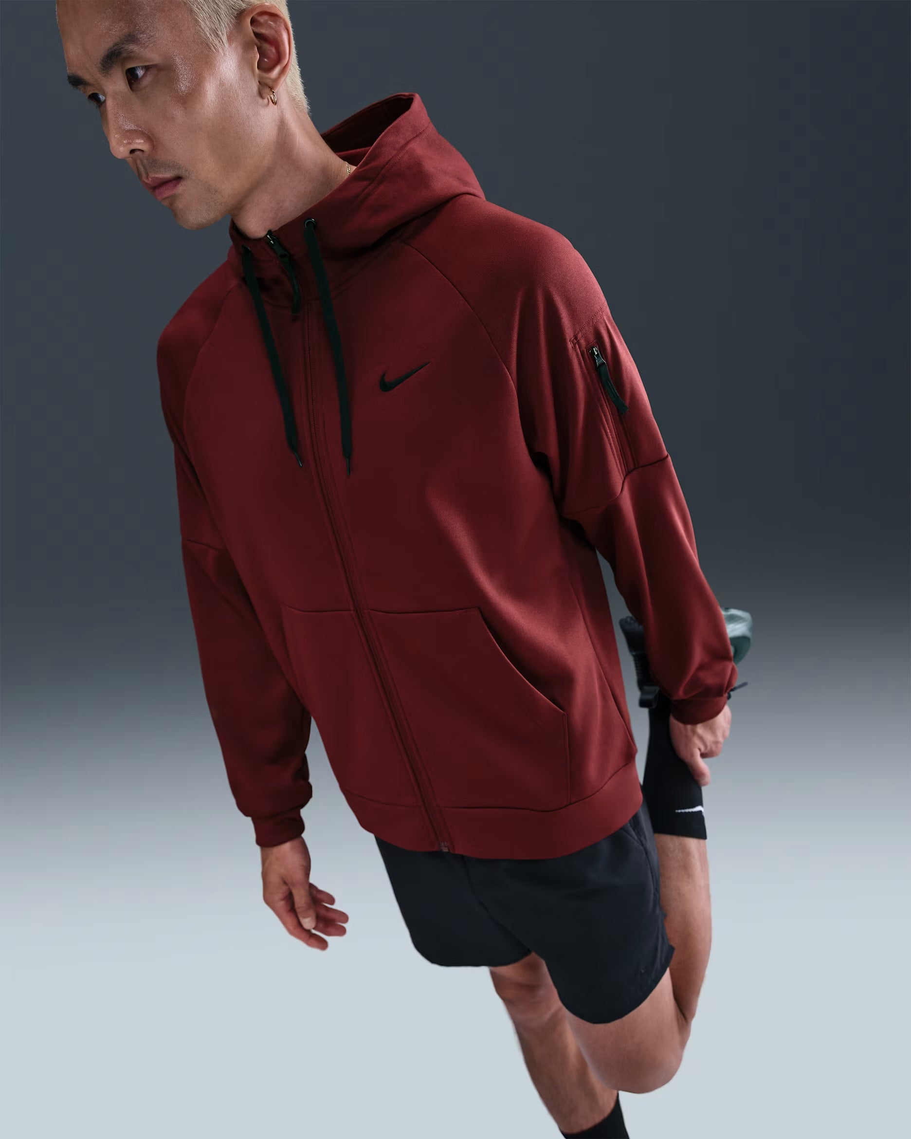 Haut de Fitness à Zip Therma-Fit