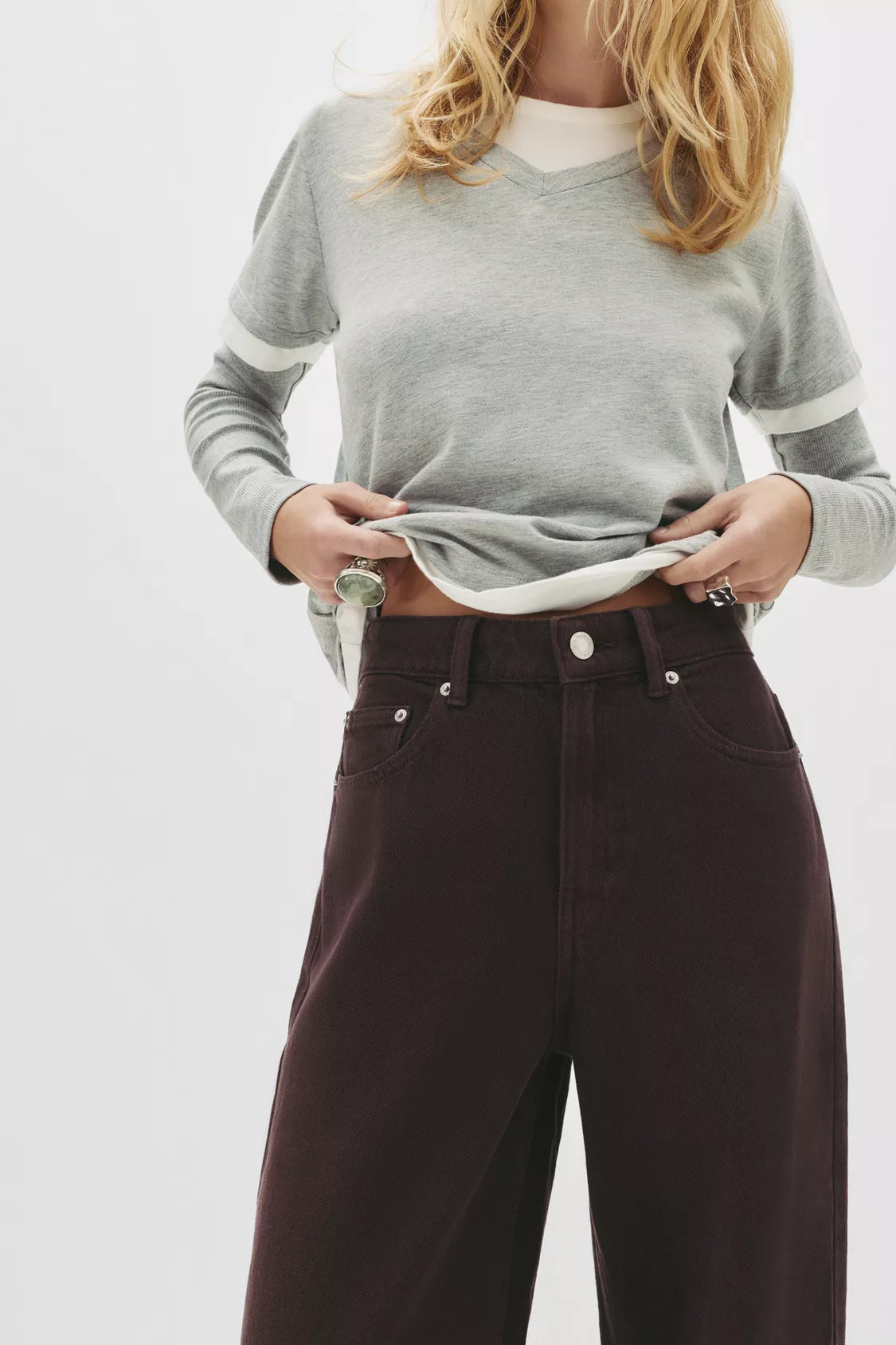 JEAN WIDE LEG TAILLE HAUTE