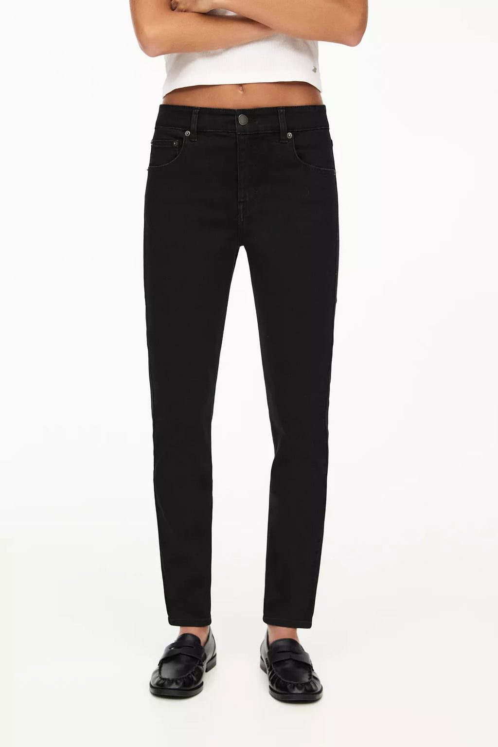 JEAN SKINNY MID RISE