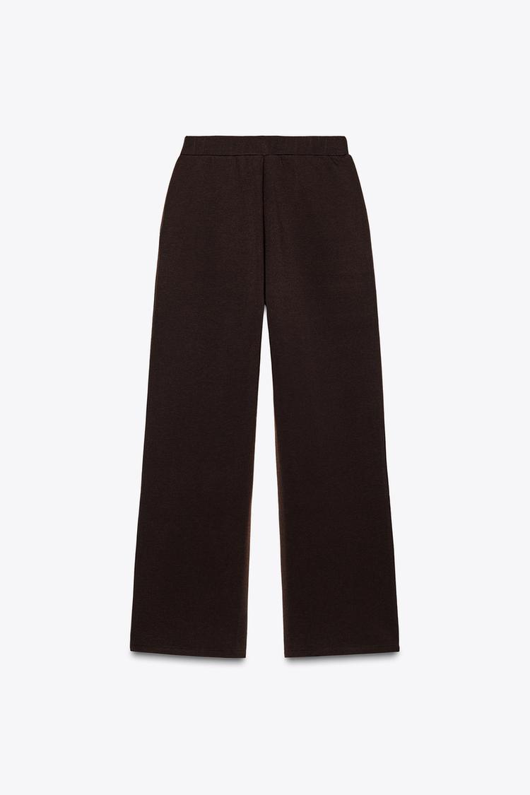 Pantalon fluide - Marron foncé