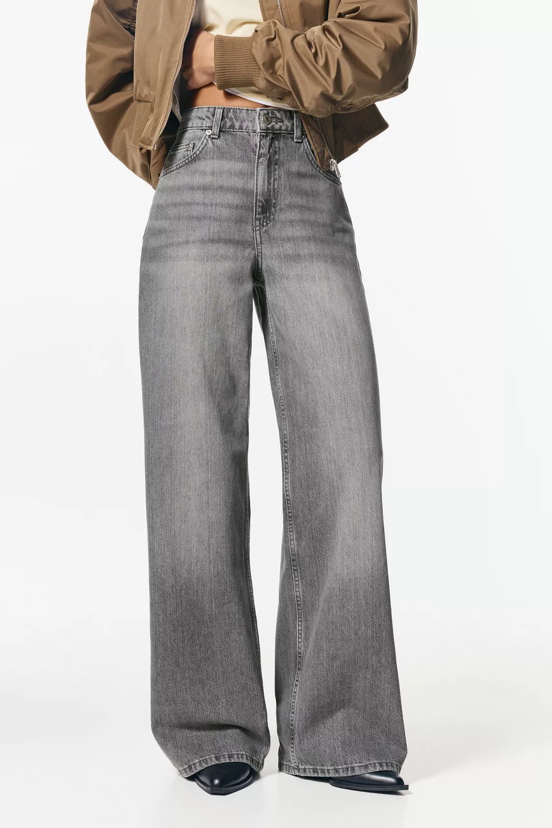 JEAN WIDE LEG TAILLE HAUTE