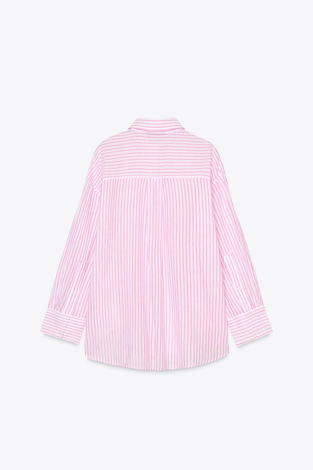 CHEMISE OVERSIZE GAZE RAYURES