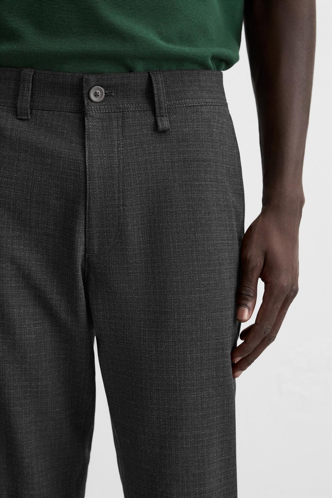 PANTALON À TEXTURE CONFORT