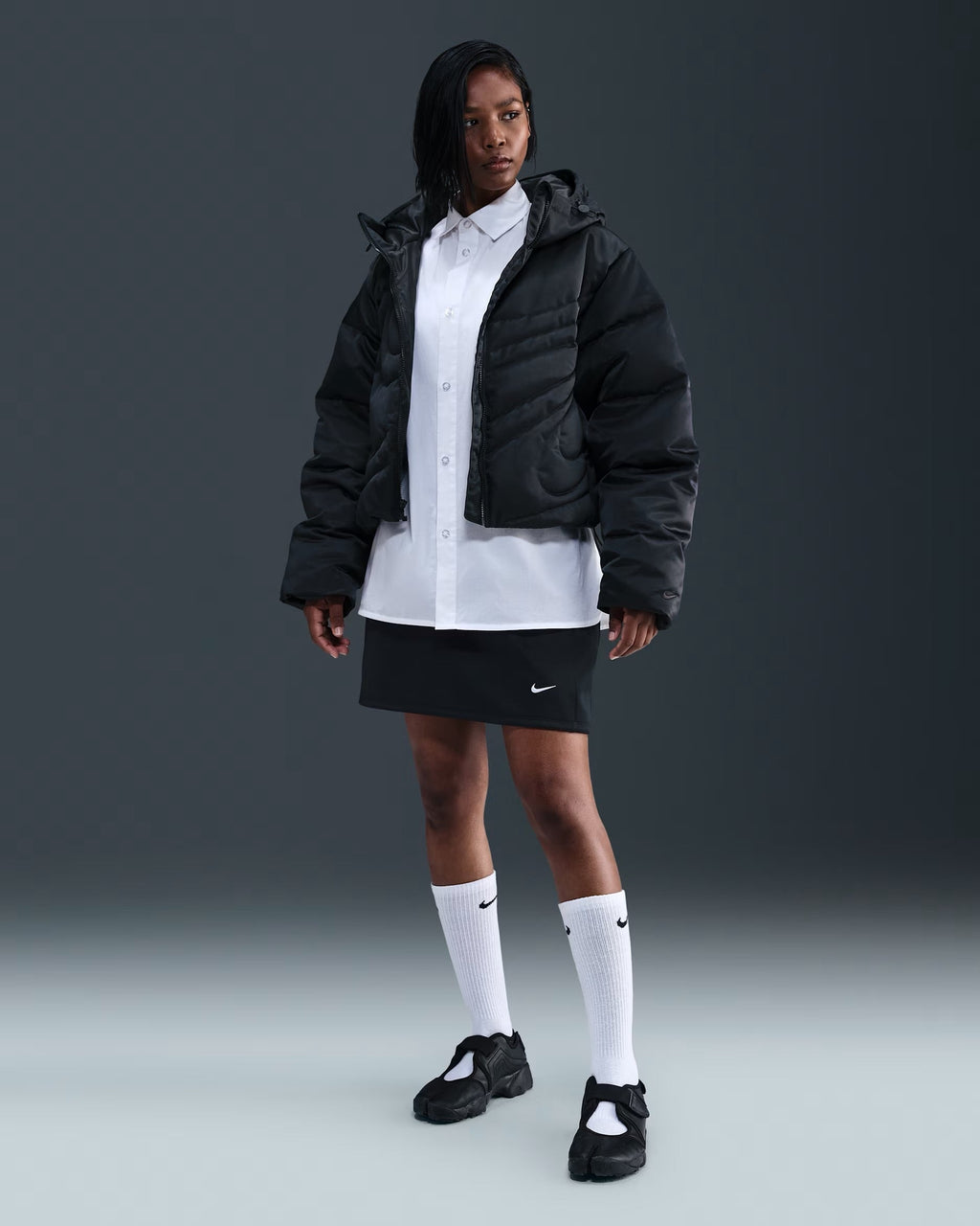 Doudoune Oversize en Duvet Therma-FIT