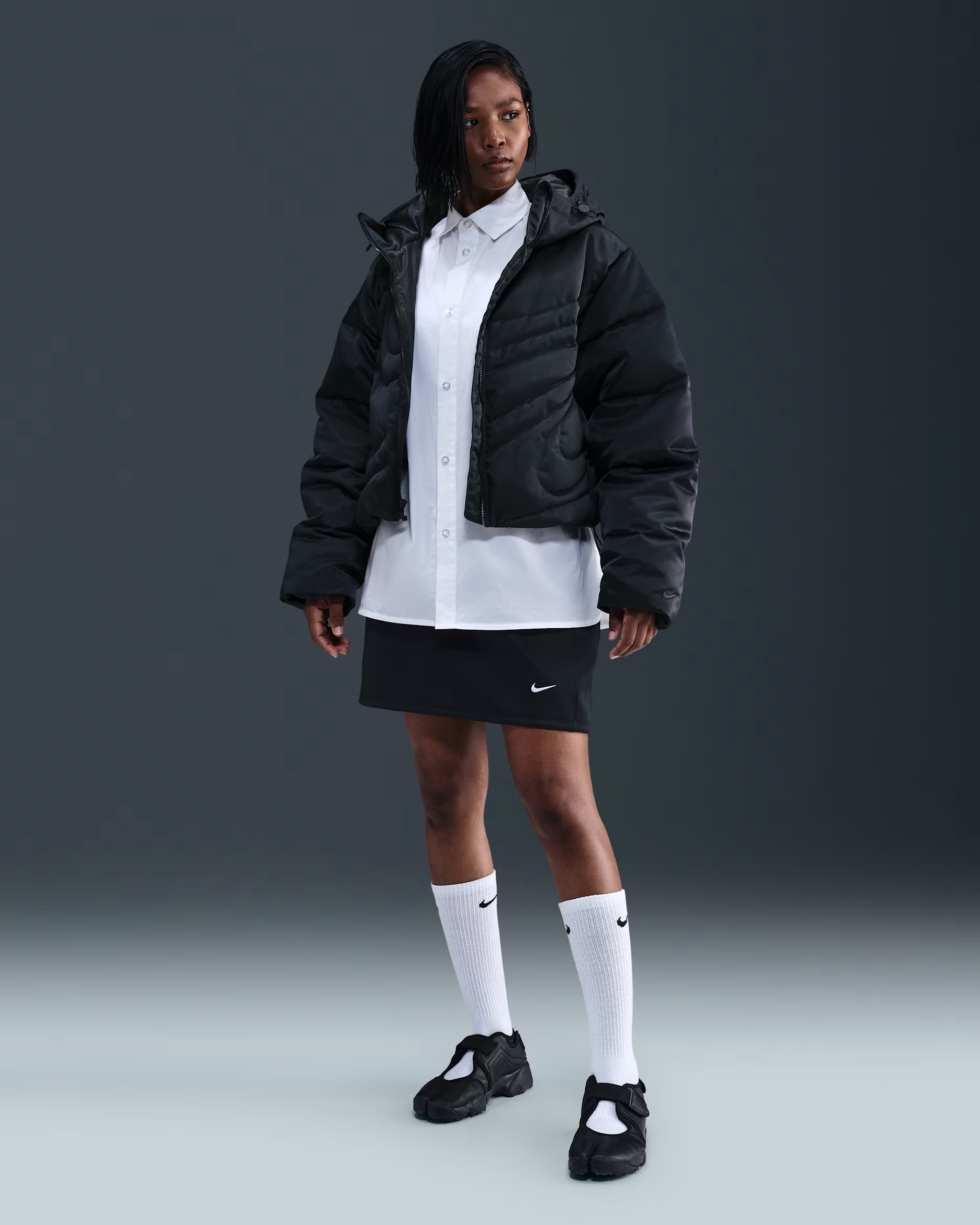 Doudoune Oversize en Duvet Therma-FIT