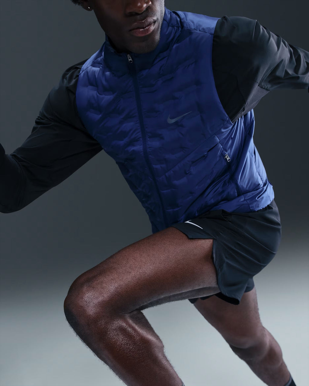 Veste de Running sans Manches en Duvet