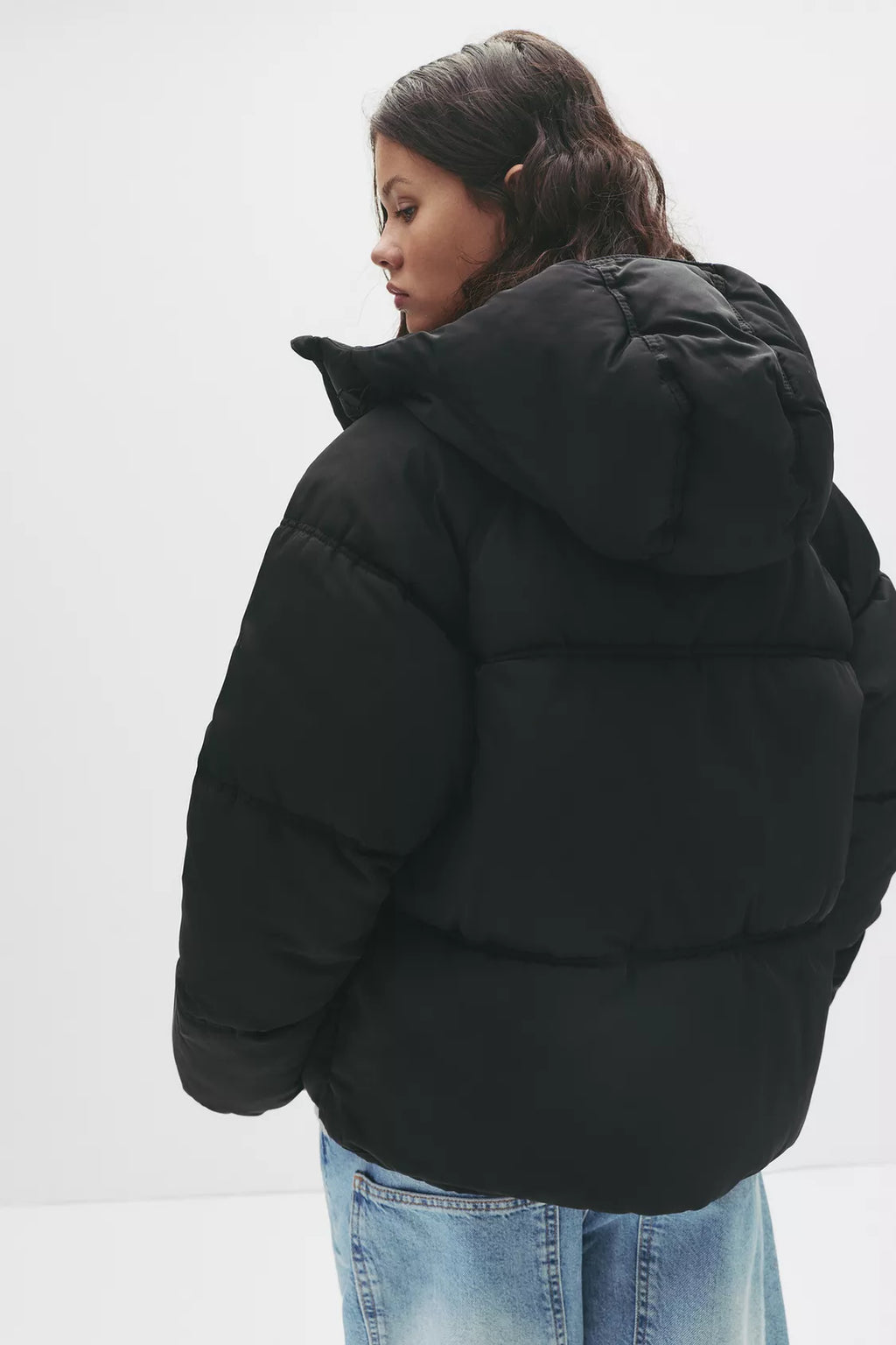 VESTE MATELASSÉE À CAPUCHE