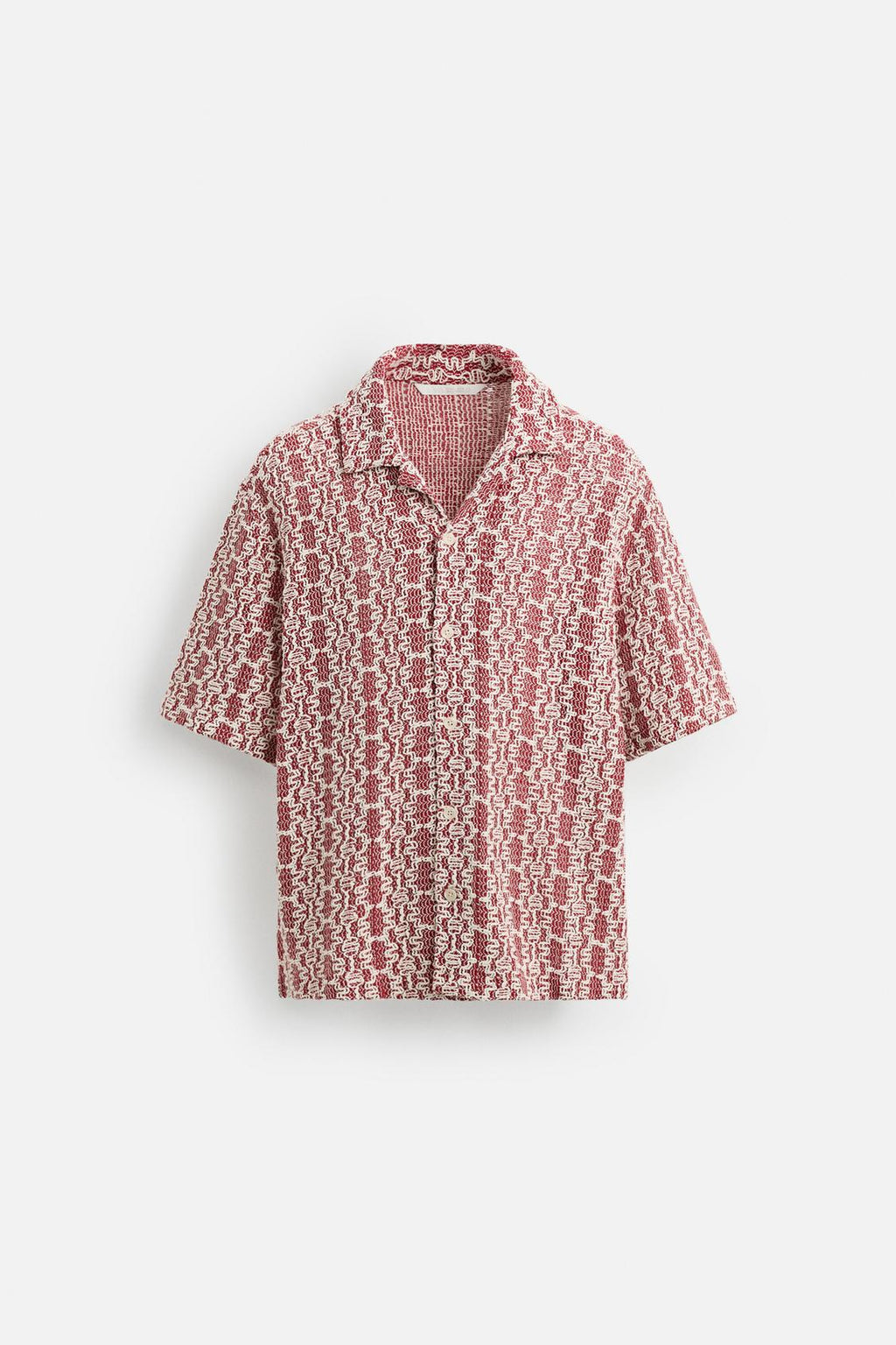 CHEMISE STRUCTURÉE CROCHET