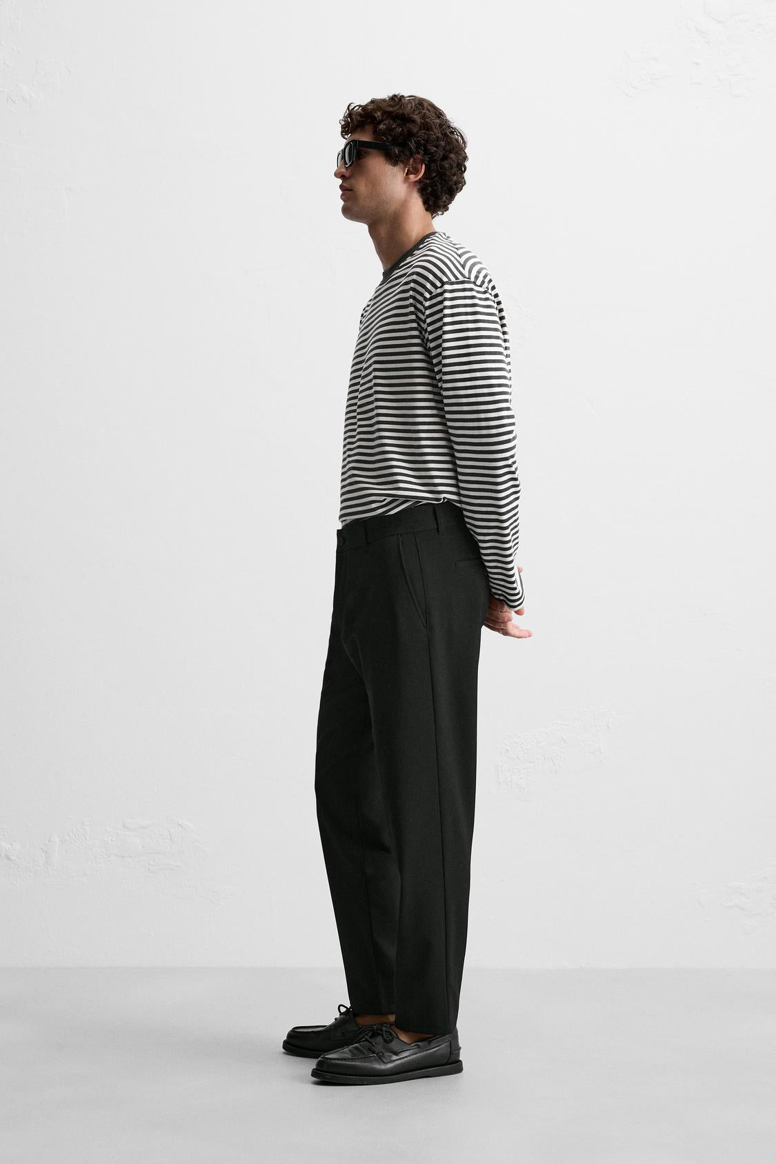 PANTALON À TEXTURE CONFORT