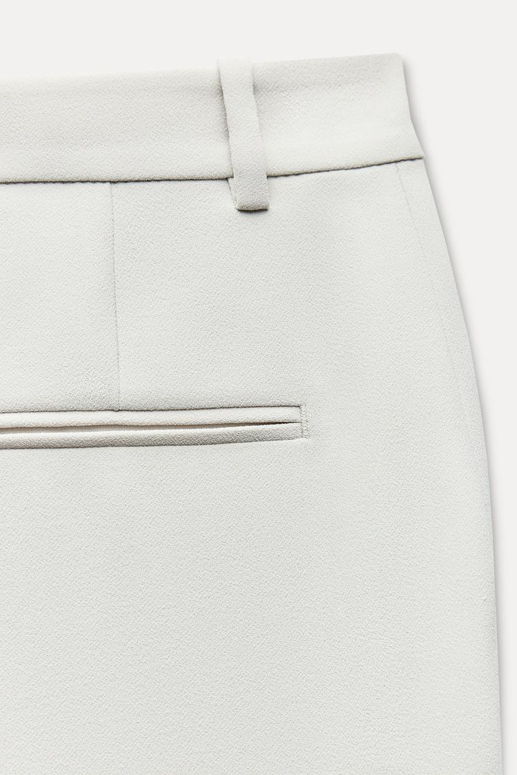 Pantalon droit collection zw - Grenat