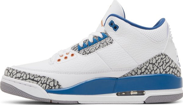 Air Jordan 3 - Blanc / Bleu
