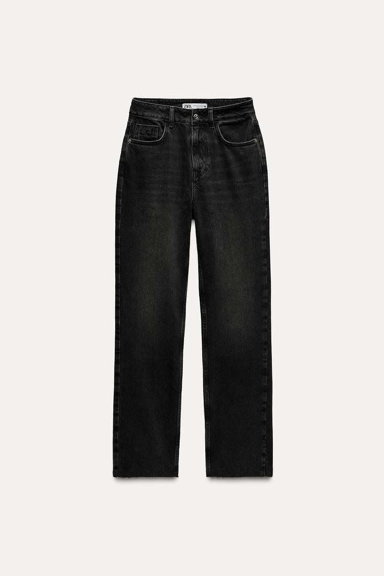 Jean z1975 droit à taille haute - Noir