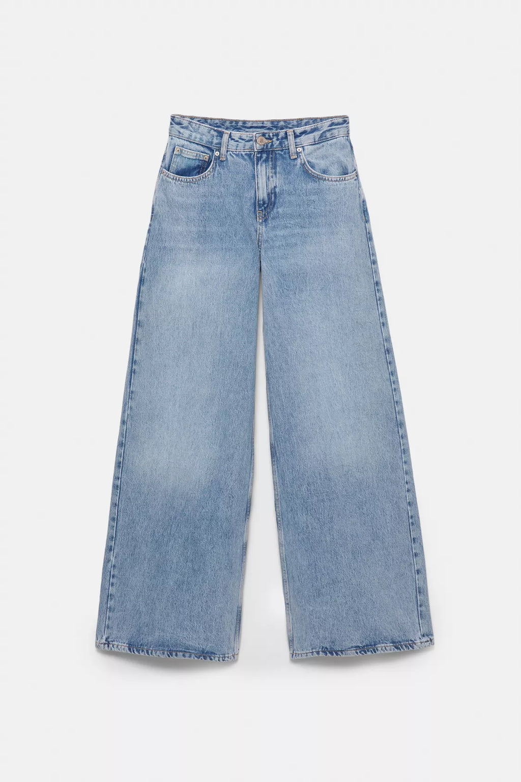 JEANS WIDE LEG TAILLE BASSE