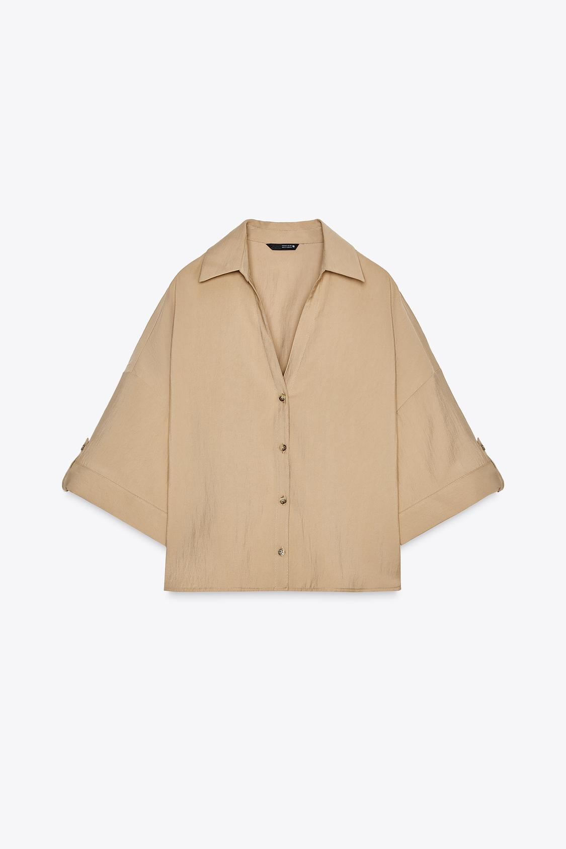 CHEMISE MANCHES COURTES LARGES