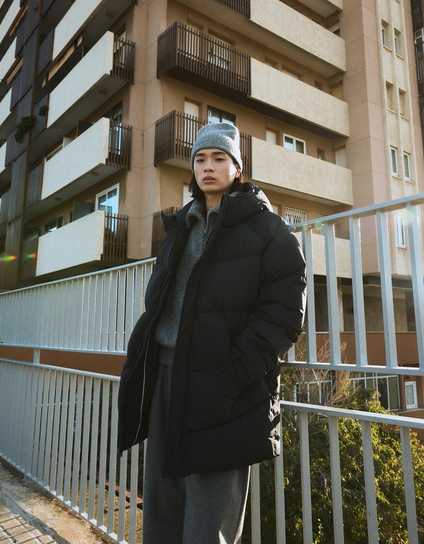 MANTEAU LONG BOUFFANT