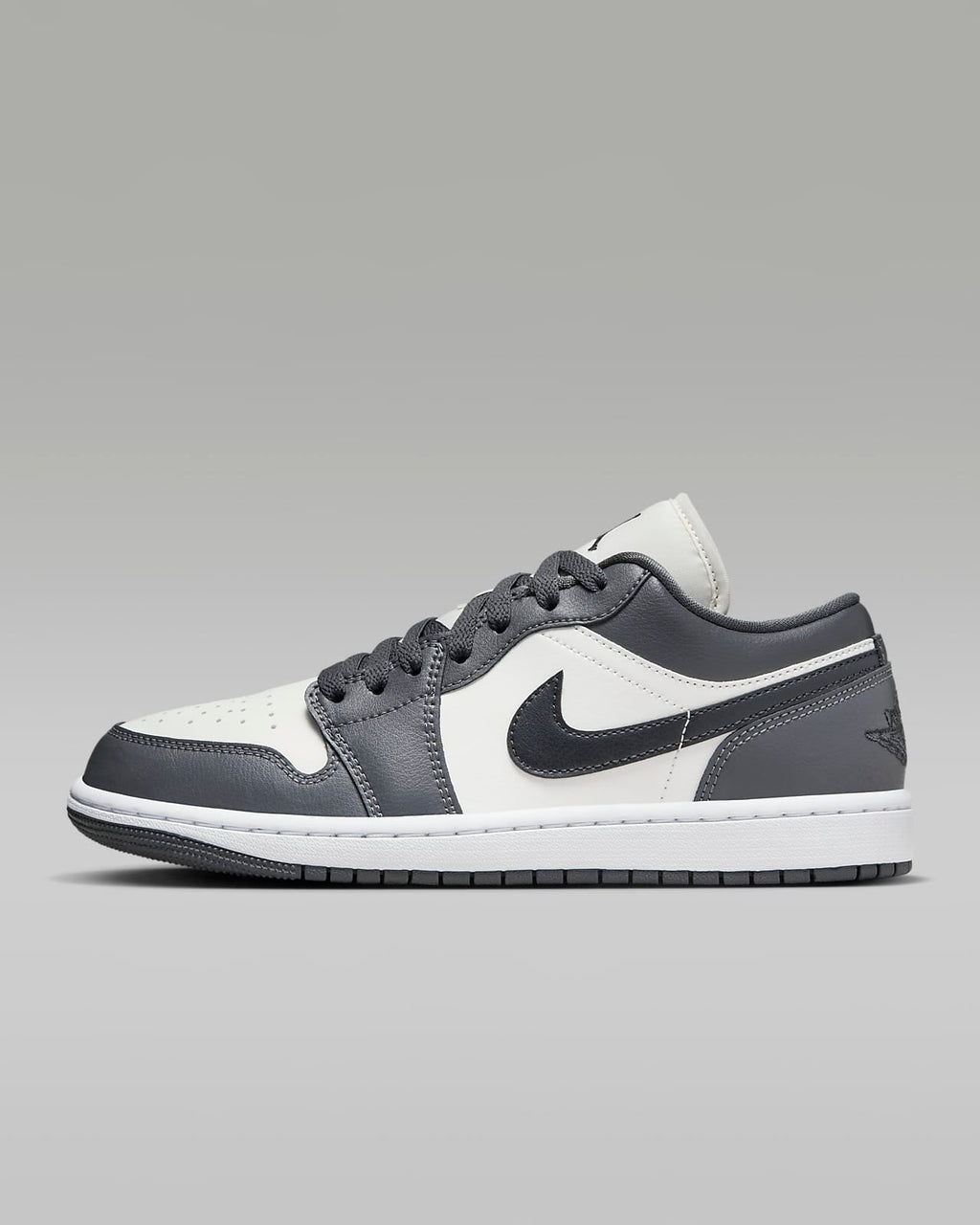 Air Jordan 1 Low - Gris / Blanc