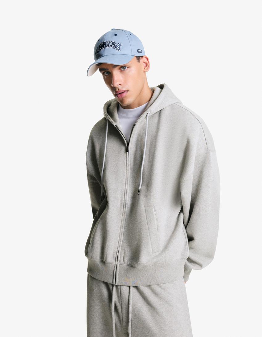 Sweat Zippé à Capuche