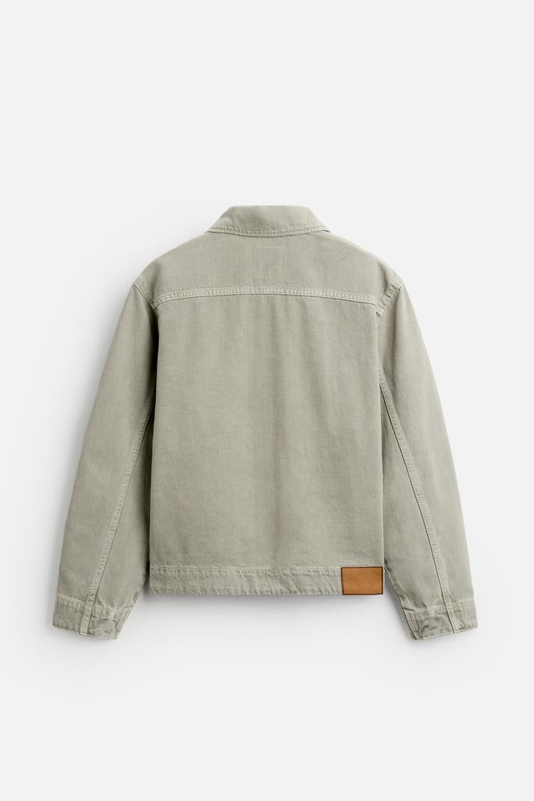 Veste en jean à poches