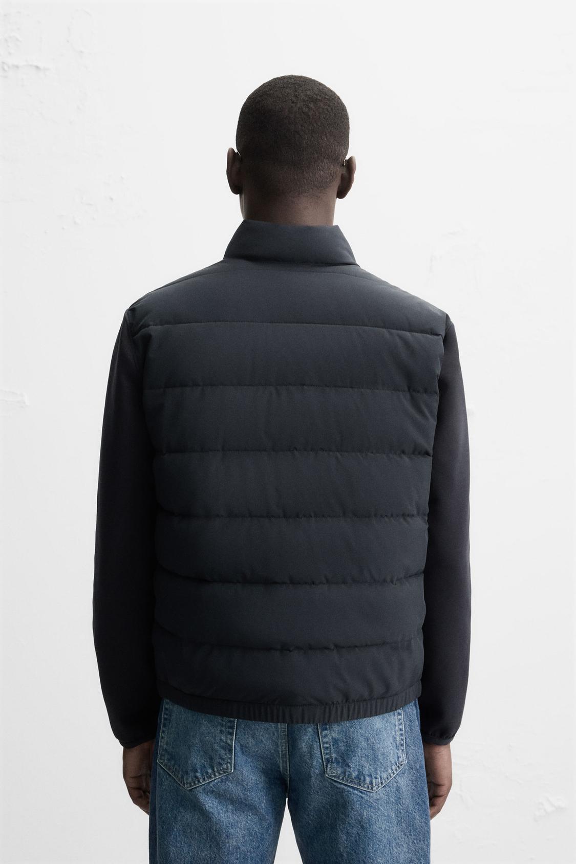 VESTE MATELASSÉE COMBINÉE