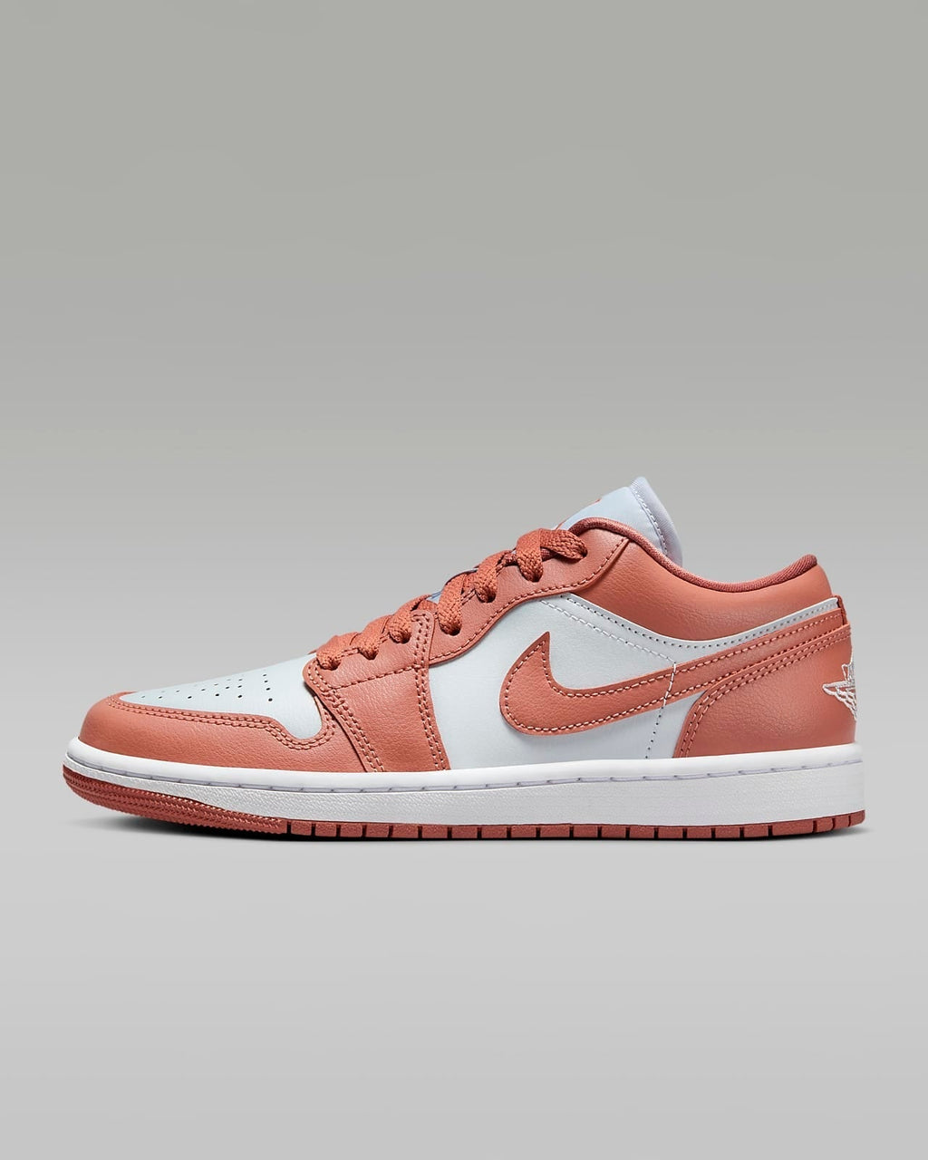 Air Jordan 1 Low - Rose / Blanc