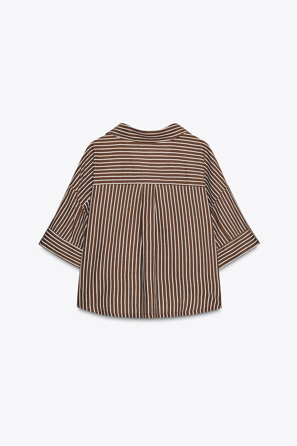 CHEMISE COURTE EN LIN