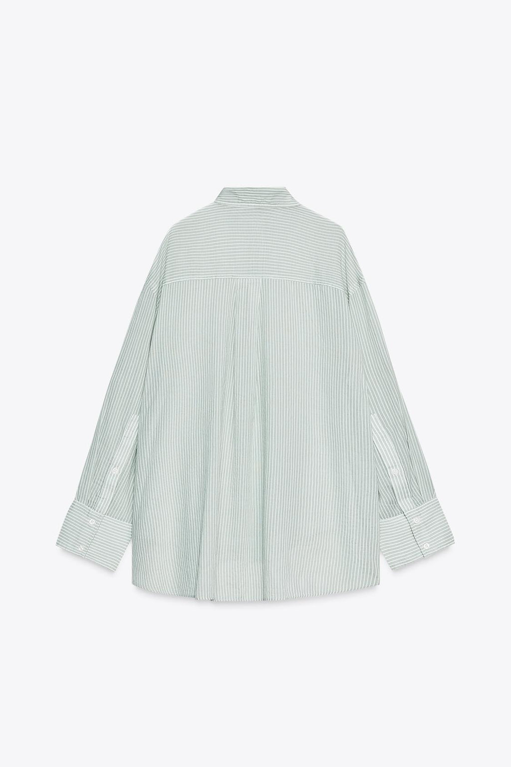 CHEMISE OVERSIZE GAZE RAYURES