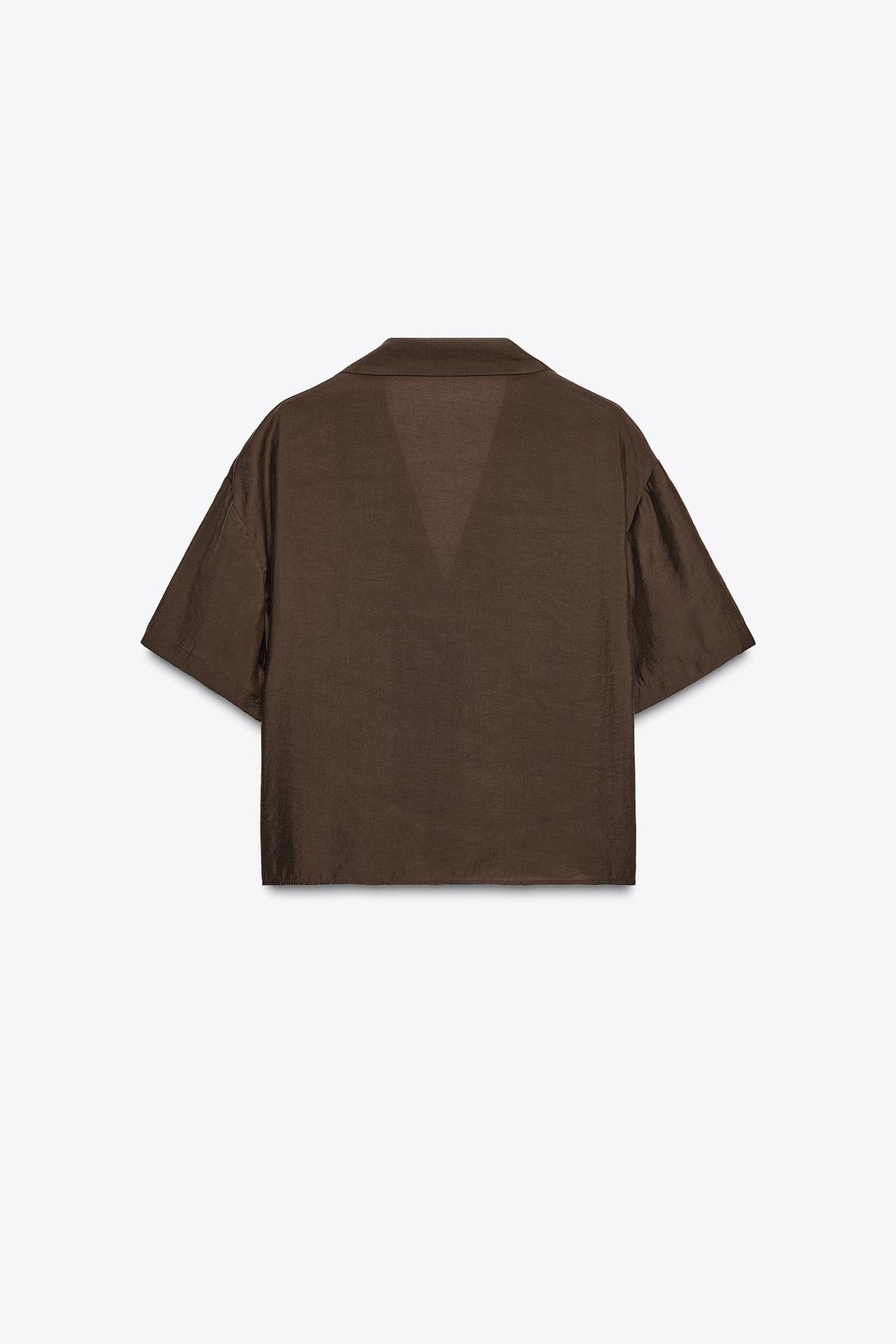 CHEMISE FLUIDE POCHE