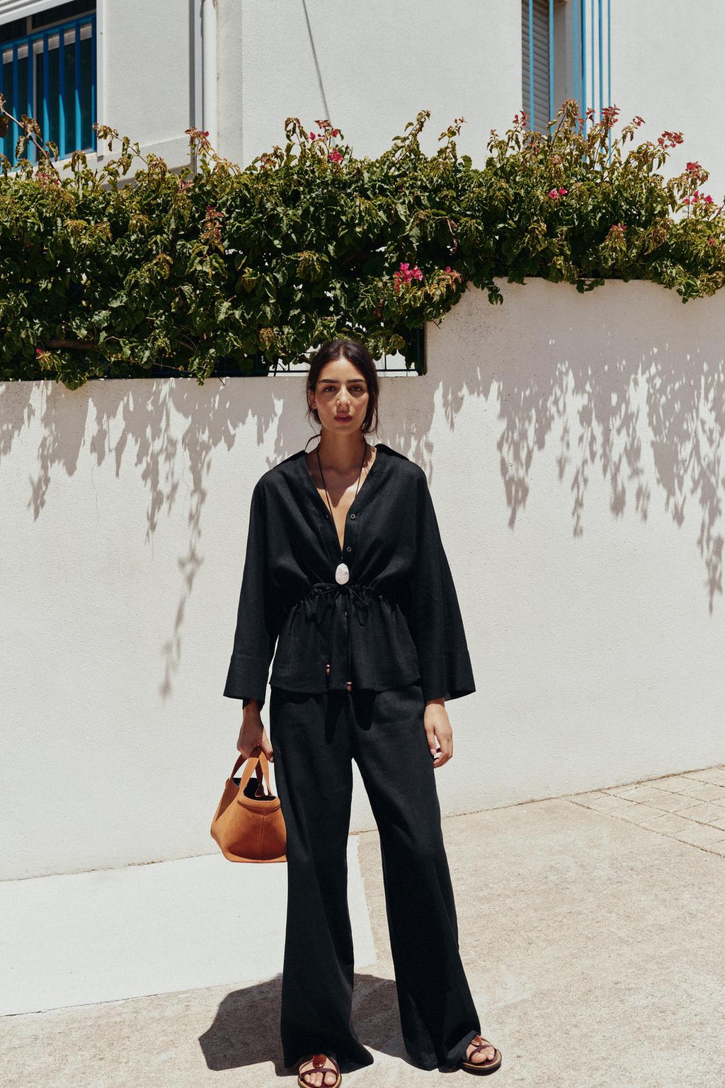 CHEMISE SAFARI AVEC LIN