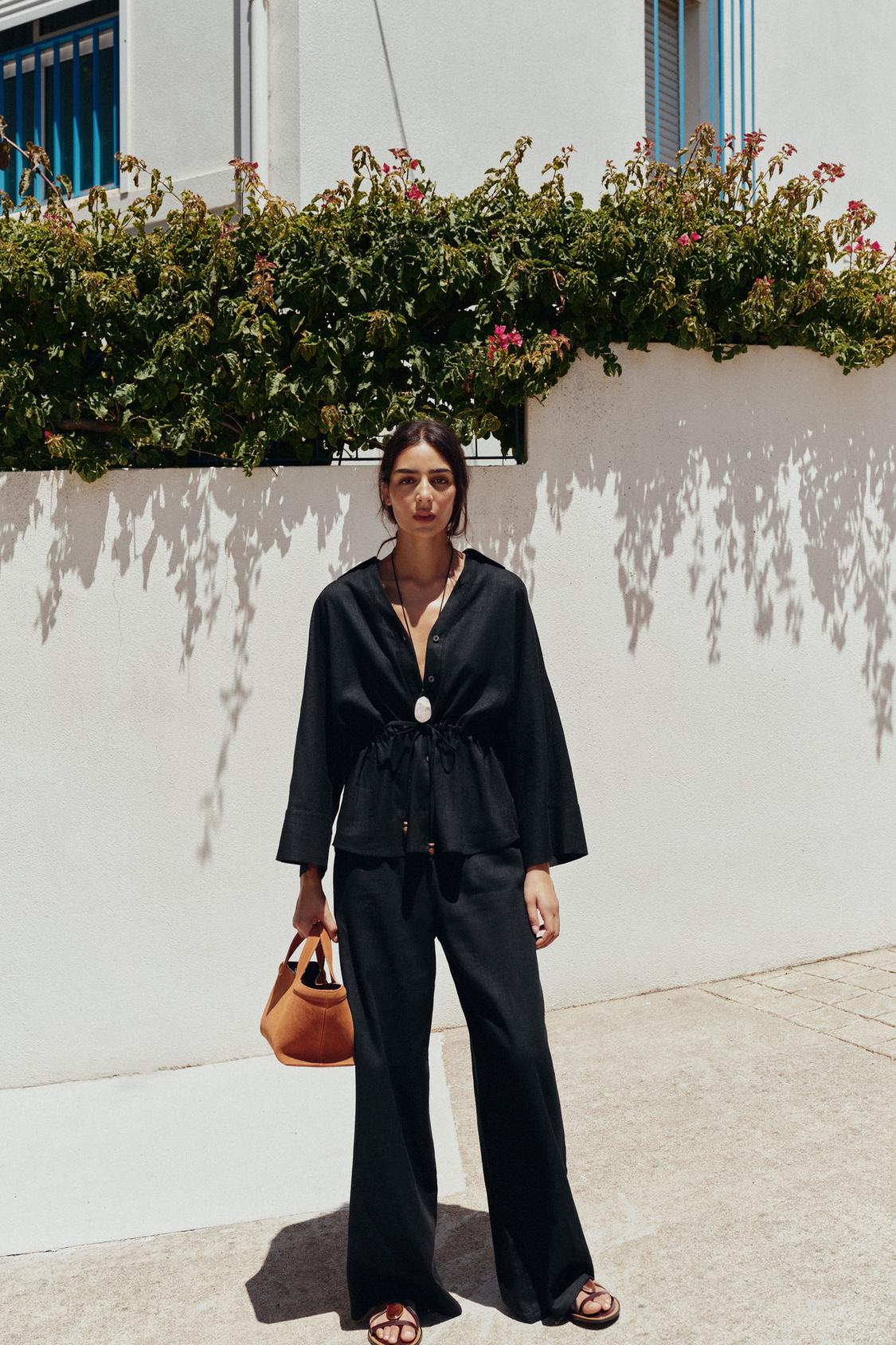 CHEMISE SAFARI AVEC LIN