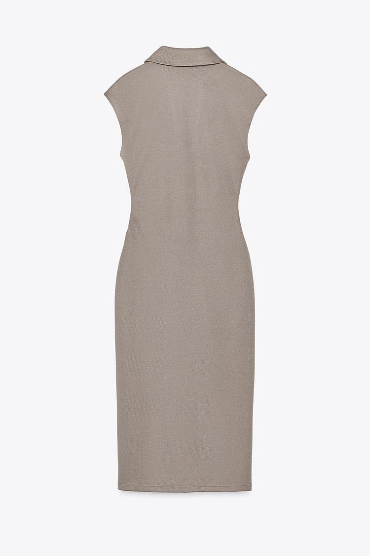 ROBE CHEMISE PIQUÉE