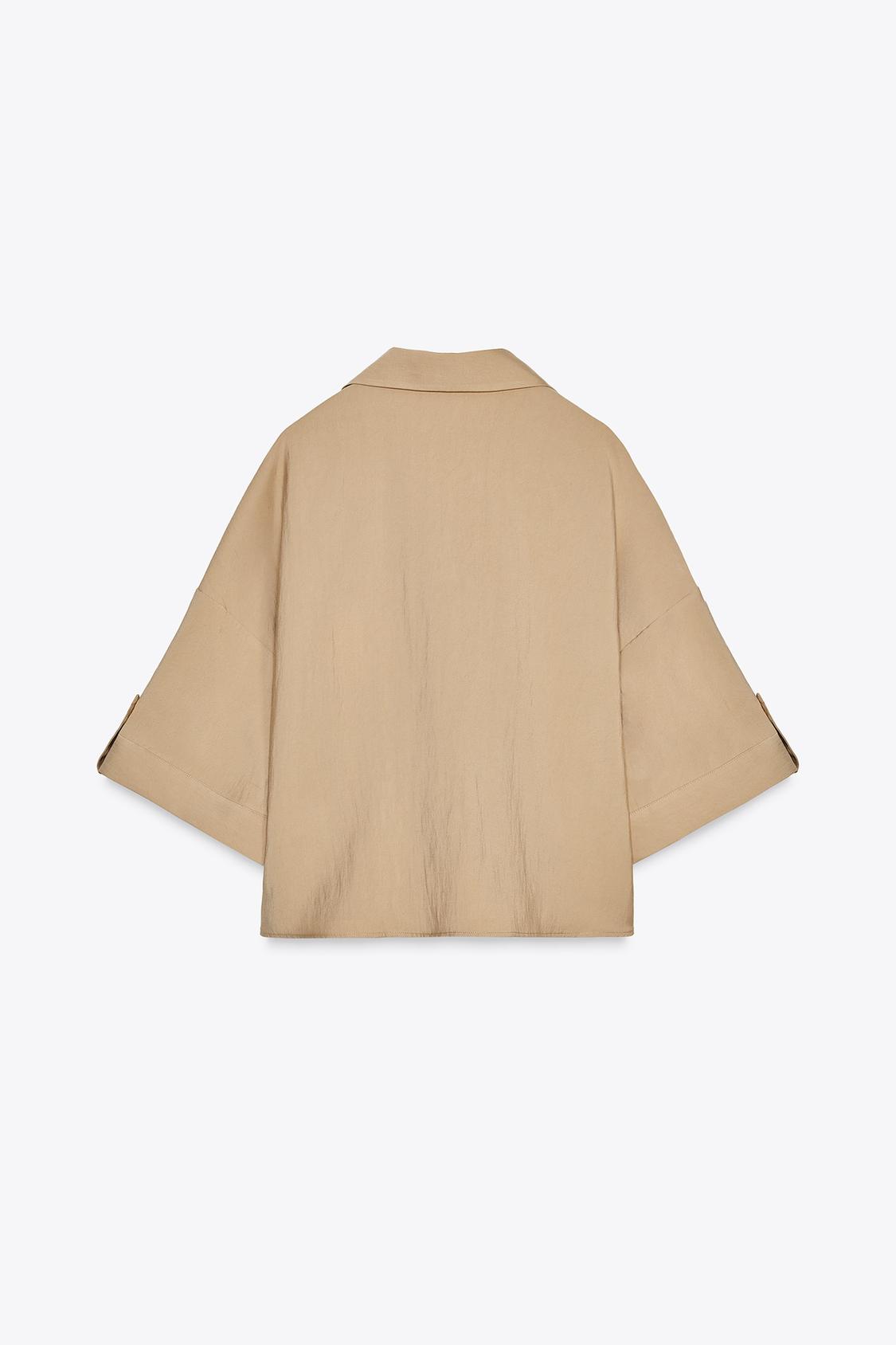 CHEMISE MANCHES COURTES LARGES